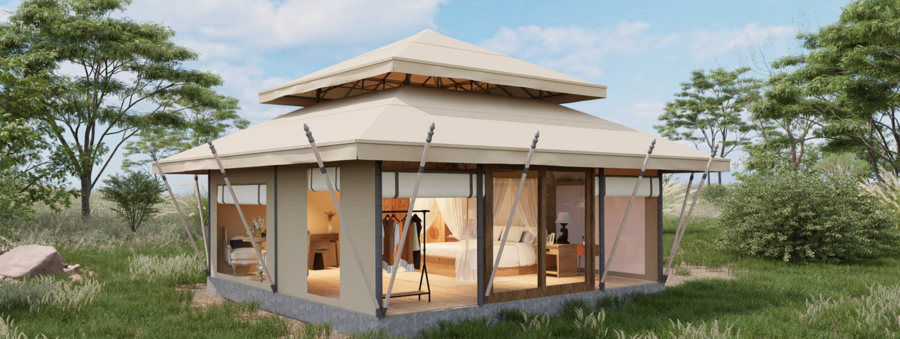 潞城市户外野奢帐篷